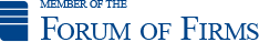 Member of the Forum of Firms